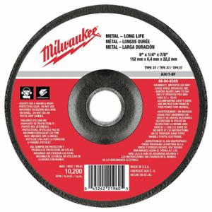 MILWAUKEE 49-94-6340 Grinding Wheel | CT3JNL 163G61