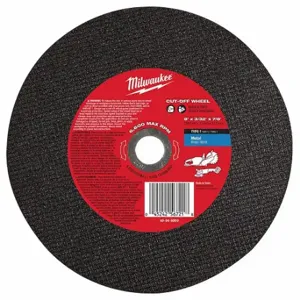 MILWAUKEE 49-94-9000 Abrasive Cut-Off Wheel, 9 Inch Abrasive Wheel Dia, Type 1, 7/8 Inch Arbor Hole Size | CT3GPX 56LA67