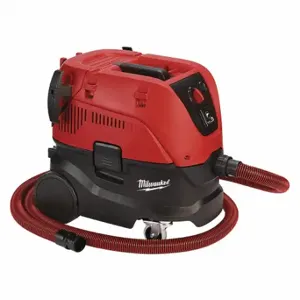 MILWAUKEE 8960-20 Power On-Demand Shop Vacuum, Hepa, Dry, 8 Gal Tank, 148 Cfm Air Flow, 115V AC | CT3NZY 446P35