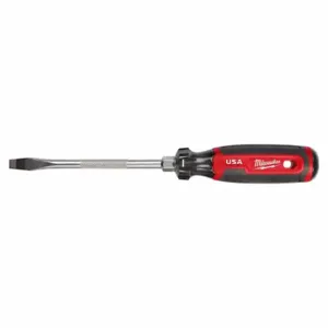 MILWAUKEE MT207 Screwdriver, 5/16 Inch Tip Size, 11 Inch Length, 6 Inch Shank Length, Cushion Grip | CT3NYK 798KW1