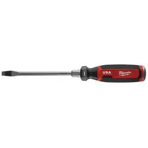 MILWAUKEE MT208 Screwdriver, 5/16 Inch Tip Size, 10 3/4 Inch Length, 6 Inch Shank Length, Cushion Grip | CT3NYJ 798KW2