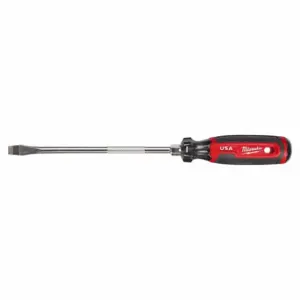 MILWAUKEE MT209 Screwdriver, 3/8 Inch Tip Size, 13 Inch Length, 8 Inch Shank Length, Cushion Grip | CT3NYH 798KW3