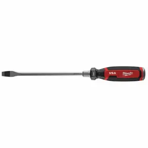 MILWAUKEE MT210 Screwdriver, 3/8 Inch Tip Size, 12 3/4 Inch Length, 8 Inch Shank Length, Cushion Grip | CT3NYG 798KW4