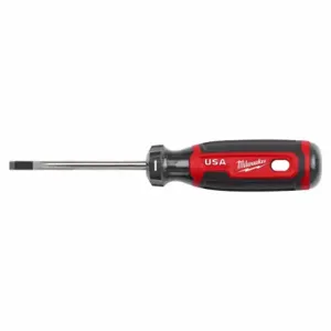 MILWAUKEE MT211 Screwdriver, 3/16 Inch Tip Size, 6 1/2 Inch Length, 3 Inch Shank Length, Cushion Grip | CT3NYF 798KW5