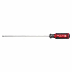 MILWAUKEE MT214 Screwdriver, 1/4 Inch Tip Size, 14 1/4 Inch Length, 10 Inch Shank Length, Cushion Grip | CT3NYN 798KW8