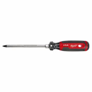 MILWAUKEE MT219 Screwdriver, #3 Tip Size, 11 Inch Length, 6 Inch Shank Length, Cushion Grip | CT3NXX 798KX3