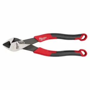 MILWAUKEE MT557 Comfort Grip Plier, Flush, Straight, Tapered, 7 Inch Overall Length, Deluxe Cushion Grip | CP4NWZ 798KV1