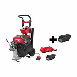 MILWAUKEE MXF500-1CP, MXFCP203 Drain Cleaning Machine And Battery, Cordless, Mx Fuel Auto | CT3JTF 380FK9