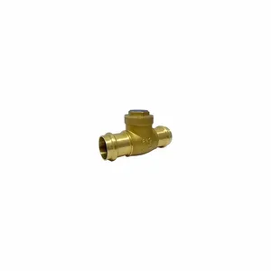 MILWAUKEE VALVE UP0969000112 Swing Check Valve, Low Lead Brass, 1 1/2 Inch Valve Size | CE2LEH