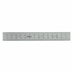 MITUTOYO 182-111 Steel Rule 150 x 19mm 1mm 0.5mm | AD6XRV 4CGU9