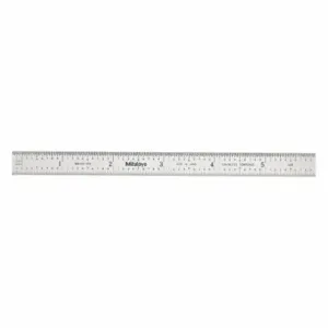 MITUTOYO 182-202 Steel Rule Flexible 6 Inch 32 / 64 / 50 / 100ths | AE7ZCF 6C295