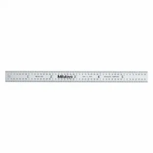 MITUTOYO 182-205 Steel Rule Flexible 6 Inch 32 / 64ths / 0.5 / 1mm | AE7ZCH 6C297