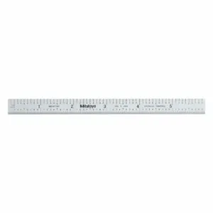 MITUTOYO 182-207 Steel Rule 6 Inch 1 / 10 1 / 100in 1mm 0.5mm | AD6XRW 4CGV1