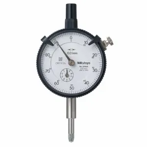 MITUTOYO 2046A-01 Dial Indicator, 0 To 10Mm Range, 1-100 Dial Reading | CH6JBZ 783DN8