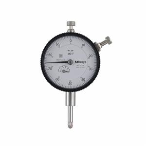 MITUTOYO 2414A Dial Indicator, 0 To 0.5 Inch Range, 0 To 100 Dial Reading | CH9ZNY 783T02