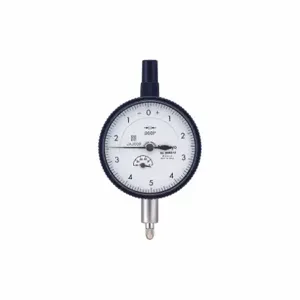 MITUTOYO 2805A-10 Dial Indicator - Lug Back, 0 Inch To 0.05 Inch Range, Balanced Reading, 0-5-0 Dial Reading | CT3RHC 54GE65