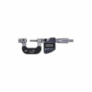 MITUTOYO 326-351-30 Digitales Schraubengewinde-Mikrometer, digital, 0 Zoll bis 1 Zoll/0 mm bis 25 mm Bereich | CV2TVE 54GE71