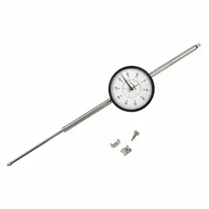 MITUTOYO 3428A-19 Dial Indicator - Lug Back, 0 Inch To 4 Inch Range, Continuous Reading, 0-100 Dial Reading | CT3RHD 54GF70