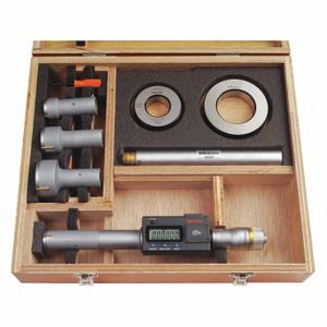 MITUTOYO 468-978 Digital 3-Point Inside Micrometer Set, 0.8 Inch To 2 In/20.32 mm To 50.8 mm Range, Ip65 | CT3RJM 511K52