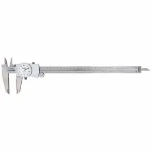 MITUTOYO 505-747 Inch Dial Caliperch to 12 Inch Range, +/-0.002 Inch Accuracy | CT3QZD 39X377