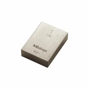 MITUTOYO 611613-531 Rectangular Gauge Block, Rectangular, 3 mm Nominal Size, 0.10 Micro Inch Tolerance | CU7XVY 54GF14