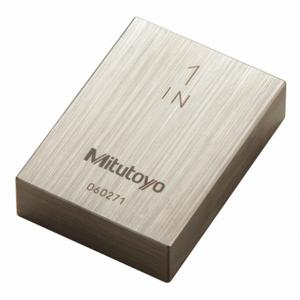 MITUTOYO 611201-541 Gage Block Rectangular Steel 1.00 Inch Asme As-1 | AE9YET 6NRE4