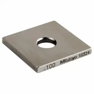 MITUTOYO 614191-531 Gage Block Square Steel 0.100 Inch Asme 0 | AE9YEX 6NRE8