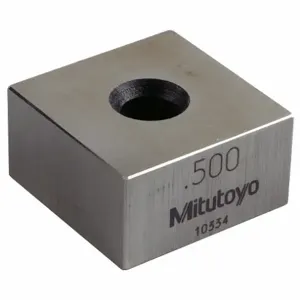 MITUTOYO 614195-531 Gage Block Square Steel 0.500 Inch Asme 0 | AE9YEY 6NRE9