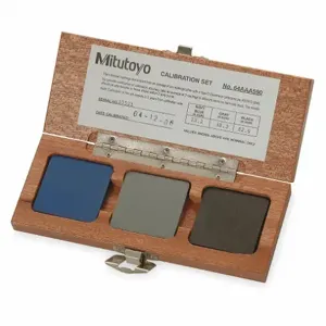 MITUTOYO 64AAA590 Calibration Set Shore D Range 20 40 80 | AA8YER 1ARU6