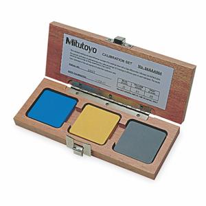 MITUTOYO 64AAA964 Calibration Set Shore A Range 30 60 90 | AA8YET 1ARU7