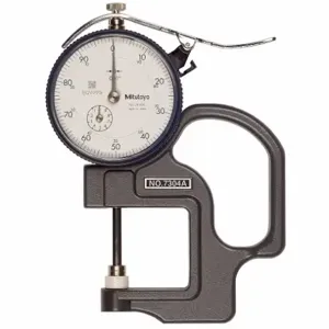 MITUTOYO 7304A Dial Thickness Gauge, 0 Inch To 1 Inch Range, 0.001 Inch Graduations, 30 mm Throat Dp | CT3RCY 783DN6