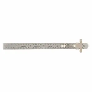 MITUTOYO 950-301 Pocket Rule Steel Inch 32nds 64ths 6 Inch Length | AE9YEB 6NRC9