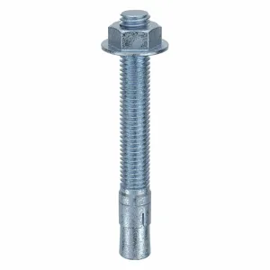 MKT FASTENING 2512414 Wedge Anchor, Grade 5, 1/2 Inch Anchor Dia., 4-1/4 Inch Anchor Length, 50Pk | AD8HKD 4KHU4