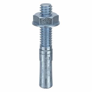 MKT FASTENING 2514134 Wedge Anchor, Grade 5, 1/4 Inch Anchor Dia., 1-3/4 Inch Anchor Length, 100Pk | AD8HJV 4KHT5