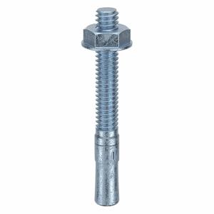 MKT FASTENING 2514214 Wedge Anchor, Grade 5, 1/4 Inch Anchor Dia., 2-1/4 Inch Anchor Length, 100Pk | AD8HJW 4KHT6
