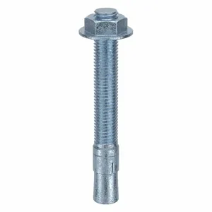 MKT FASTENING 2534614 Wedge Anchor, Grade 5, 3/4 Inch Anchor Dia., 6-1/4 Inch Anchor Length, 20Pk | AD8HKR 4KHV7