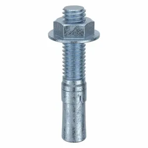 MKT FASTENING 2538214 Wedge Anchor, Grade 5, 3/8 Inch Anchor Dia., 2-1/4 Inch Anchor Length, 50Pk | AD8HJY 4KHT8