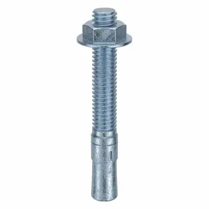 MKT FASTENING 2538300 Wedge Anchor, Grade 5, 3/8 Inch Anchor Dia., 3 Inch Anchor Length, 50Pk | AD8HJZ 4KHT9