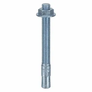 MKT FASTENING 2538334 Wedge Anchor, Grade 5, 3/8 Inch Anchor Dia., 3-3/4 Inch Anchor Length, 50Pk | AD8HKA 4KHU1