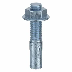 MKT FASTENING 2612234 Wedge Anchor, Zinc Plated, 1/2 Inch Anchor Dia., 2-3/4 Inch Anchor Length, 10Pk | AB6KJZ 21U884