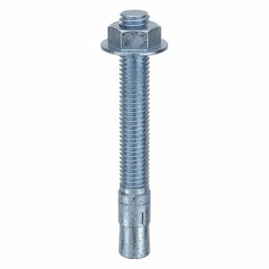 MKT FASTENING 2612414 Wedge Anchor, Zinc Plated, 1/2 Inch Anchor Dia., 4-1/4 Inch Anchor Length, 10Pk | AB6KKB 21U886