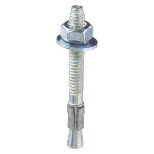 MKT FASTENING 2734434 Wedge Anchor, 303/304 Stainless Steel, 3/4 X 4-3/4 Inch Anchor Size, 5Pk | AB6KNJ 21U963