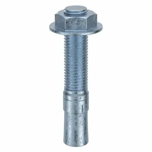 MKT FASTENING 2616000 Wedge Anchor, Zinc Plated, 1 Inch Anchor Dia., 6 Inch Anchor Length, 4Pk | AB6KKY 21U907