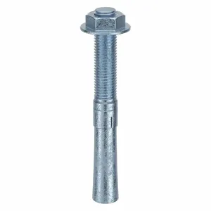 MKT FASTENING 2619000 Wedge Anchor, Zinc Plated, 1 Inch Anchor Dia., 9 Inch Anchor Length, 4Pk | AB6KKZ 21U908