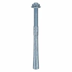 MKT FASTENING 263412T Wedge Anchor, Zinc Plated, 3/4 Inch Anchor Dia., 12 Inch Anchor Length, 5Pk | AB6KKU 21U903