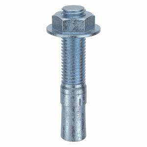 MKT FASTENING 2634414 Wedge Anchor, Zinc Plated, 3/4 Inch Anchor Dia., 4-1/4 Inch Anchor Length, 5Pk | AB6KKL 21U895