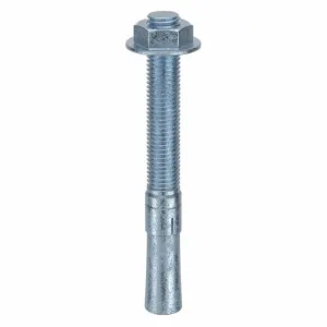 MKT FASTENING 2634700 Wedge Anchor, Zinc Plated, 3/4 Inch Anchor Dia., 7 Inch Anchor Length, 5Pk | AB6KKQ 21U899