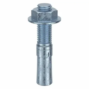 MKT FASTENING 2658312 Wedge Anchor, Zinc Plated, 5/8 Inch Anchor Dia., 3-1/2 Inch Anchor Length, 5Pk | AB6KKE 21U889