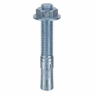 MKT FASTENING 2658412 Wedge Anchor, Zinc Plated, 5/8 Inch Anchor Dia., 4-1/2 Inch Anchor Length, 5PK | AB6KKF 21U890