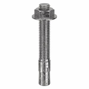MKT FASTENING 271233S Wedge Anchor, 316 Stainless Steel, 1/2 X 3-3/4 Inch Anchor Size, 10Pk | AB6KLL 21U919